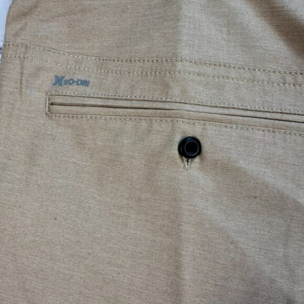Hurley Men's H2O Dri Breathe 19" Outseam Hybrid‎ Swim Board WalkShorts, Khaki - Picture 9 of 12